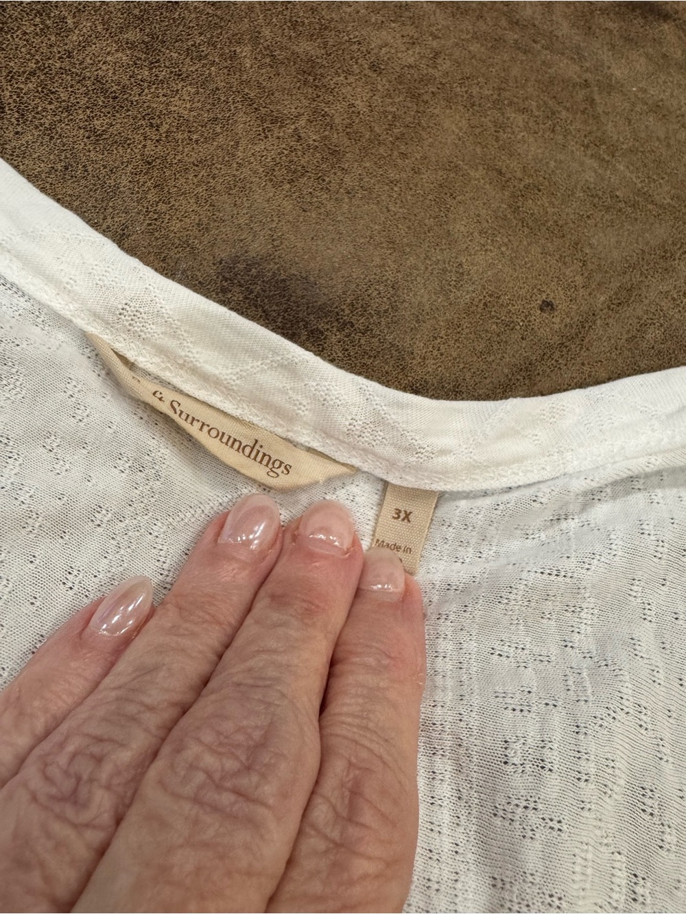 Soft Surroundings White Maxi Dress 3x - Picture 10 of 12